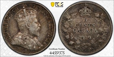 1910 5C Pointed Leaves XF40