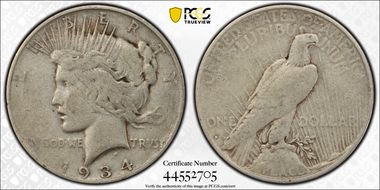 1934-D $1 F15