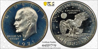 1971-S $1 Silver PR67CAM