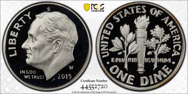 2015-W 10C Silver March of Dimes Set PR69DCAM