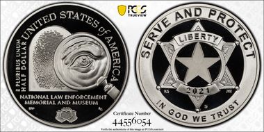 2021-S 50C Nat'l Law Enforcement Mem. PR69DCAM