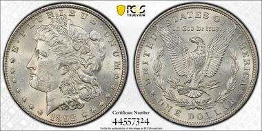 1898 $1 MS62
