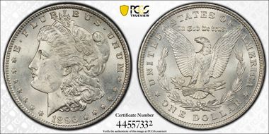 1896 $1 MS63
