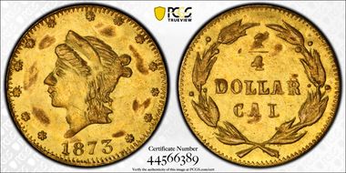 1873 G25C BG-842 MS63