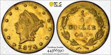 1874 G25C BG-843 MS63