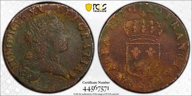 1720-S Sol Gad-276 LUDOVICUS XV N1BN