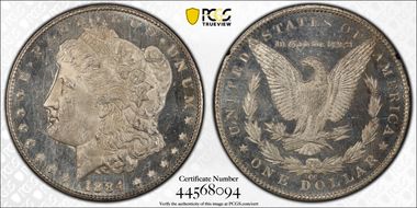 1884-CC $1 GSA Hoard MS62DMPL