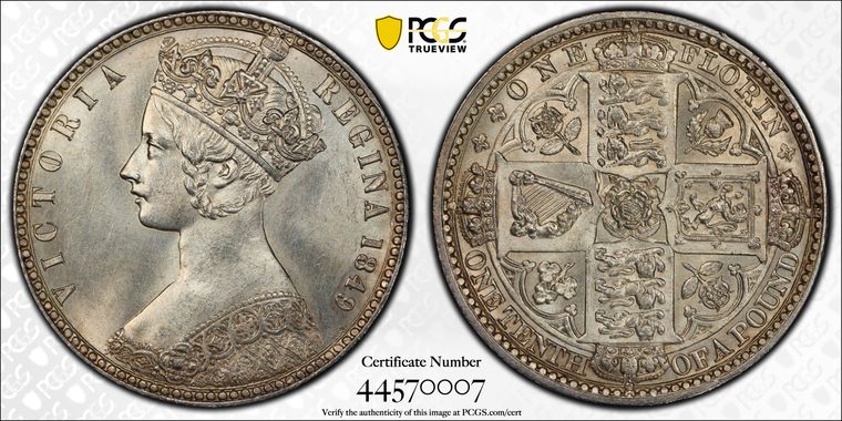 Cert 44570007 - Coin Image