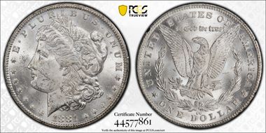 1881-CC $1 GSA Hoard MS62