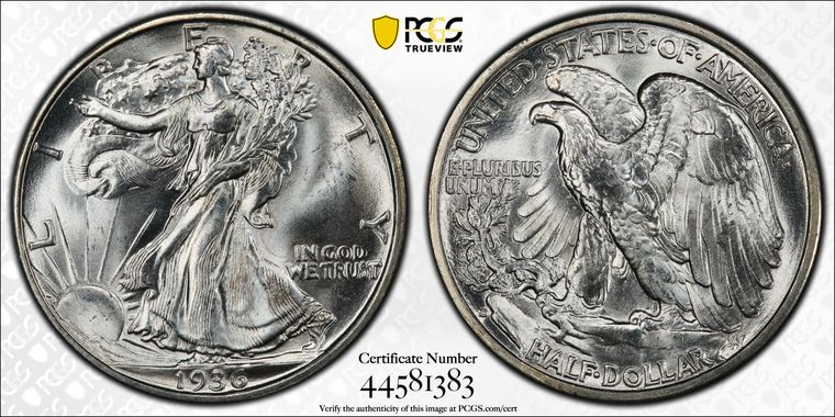 Cert 44581383 - Coin Image