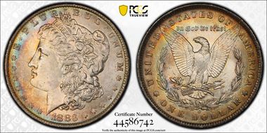 1883-O $1 MS63
