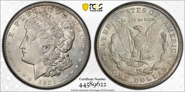 1921-S $1 MS61