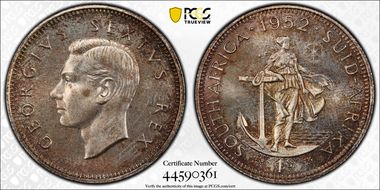 1952 Shil KM-37.2  Ag PR67