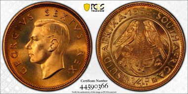 1952 1/4D KM-32.2 PR67RD