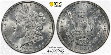 1887-O $1 MS61