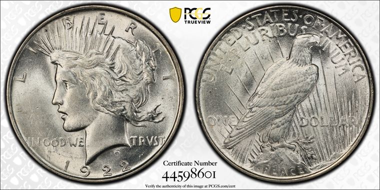 Cert 44598601 - Coin Image