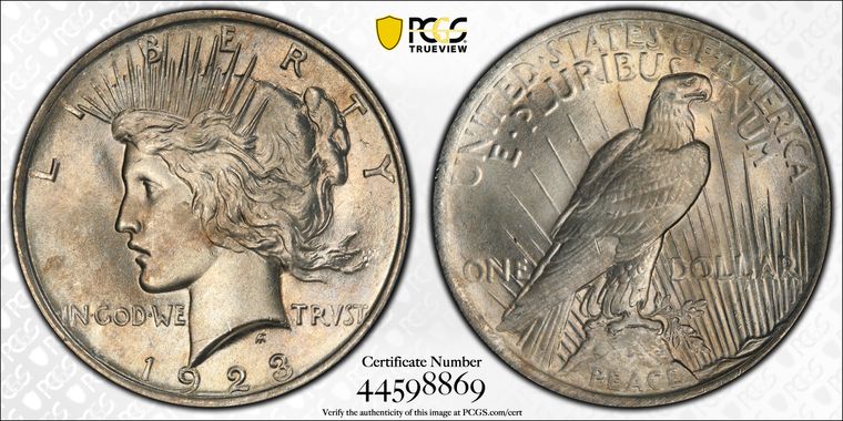 Cert 44598869 - Coin Image