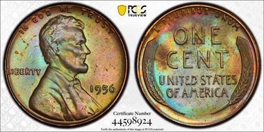 1956 1C MS65BN