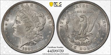 1880 $1 MS65