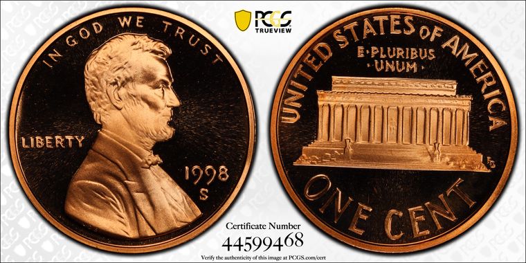 Cert 44599468 - Coin Image