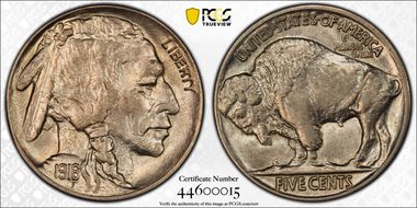 1916 5C AU58