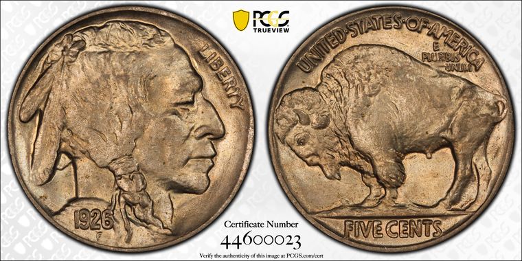 Cert 44600023 - Coin Image