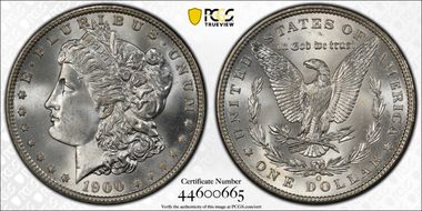 1900-O $1 MS67+