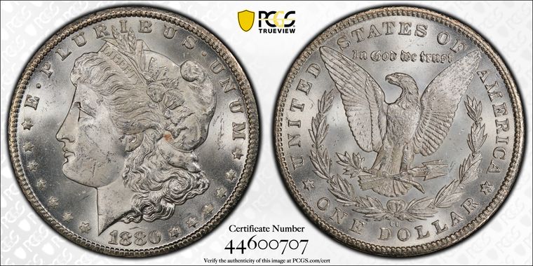 Cert 44600707 - Coin Image