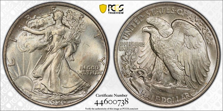 Cert 44600738 - Coin Image