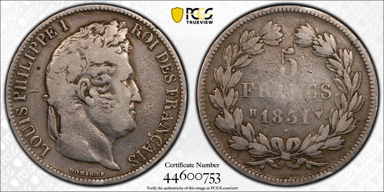 Cert 44600753 - Coin Image