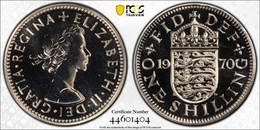 1970 Shil S-4147 English Rev PR67