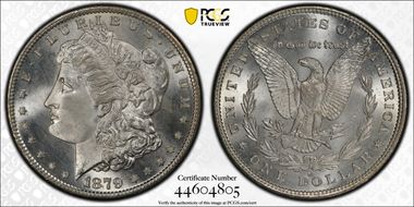 1879-S $1 MS67