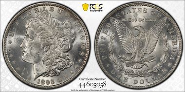 1893 $1 MS63