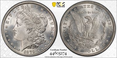 1879 $1 MS65