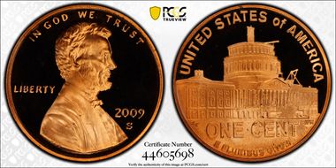 2009-S 1C Lincoln-Presidency PR69DCAM