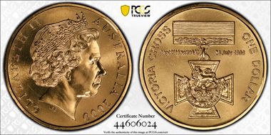 2000 $1 Victoria Cross MS68