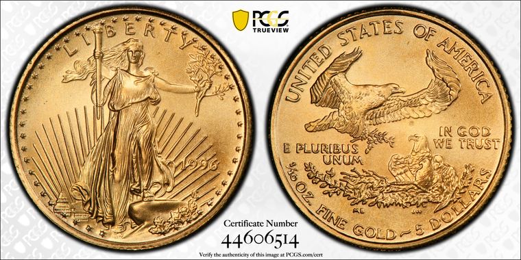 Cert 44606514 - Coin Image