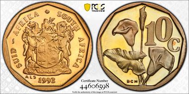 1992 10C PR67CAM