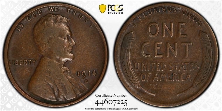 Cert 44607225 - Coin Image