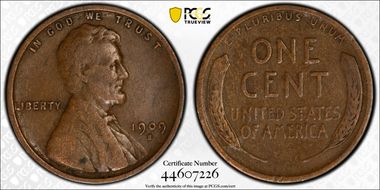 1909-S 1C Lincoln F15BN