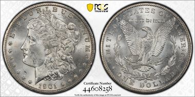 1901-O $1 MS64