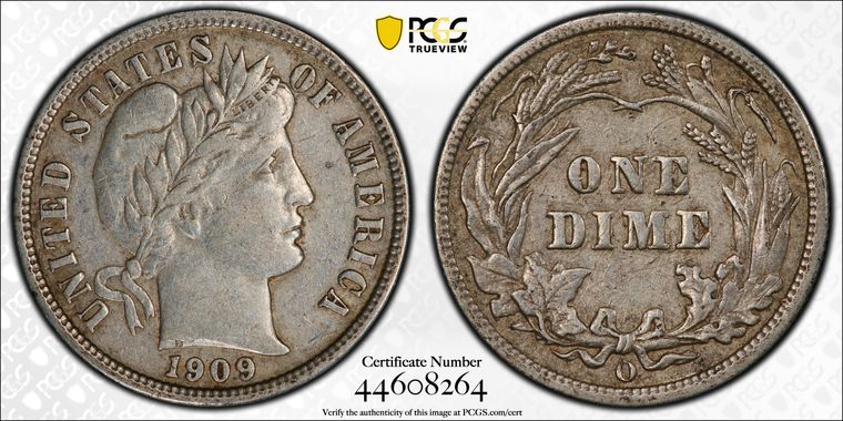 Cert 44608264 - Coin Image