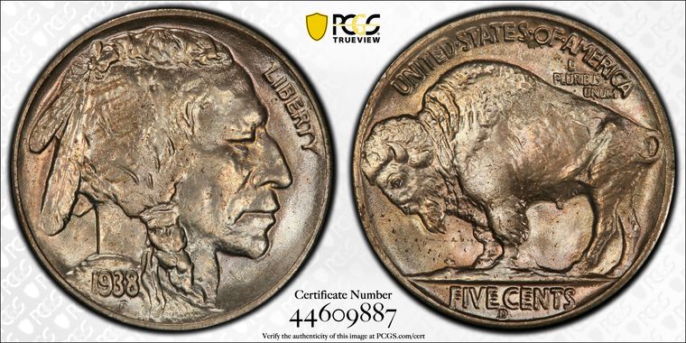 Cert 44609887 - Coin Image