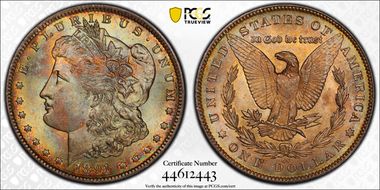 1891-CC $1 MS64+ 