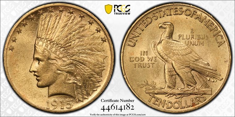 Cert 44614182 - Coin Image