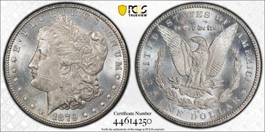 1879-CC $1 MS62PL