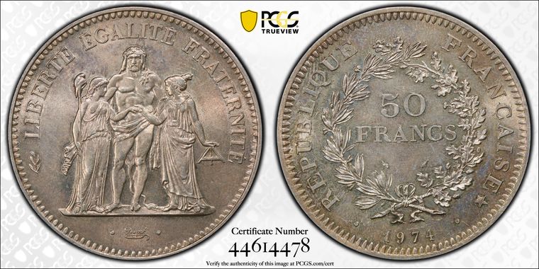 Cert 44614478 - Coin Image