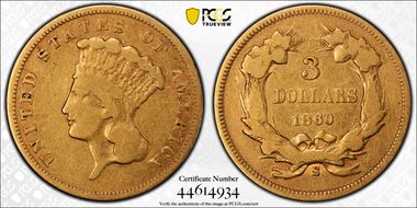 1860-S $3 F12