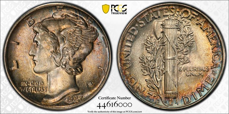 Cert 44616000 - Coin Image