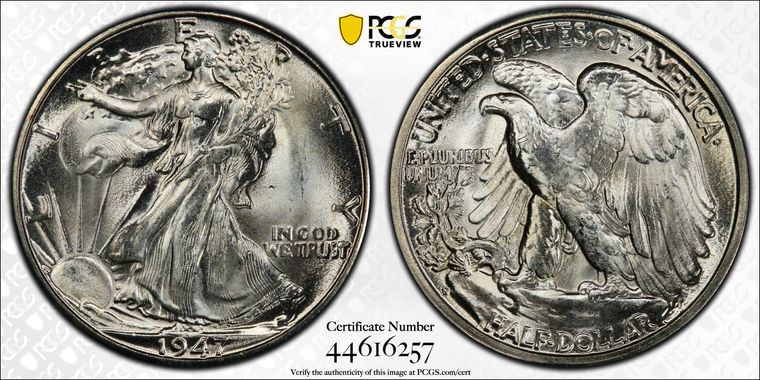 Cert 44616257 - Coin Image